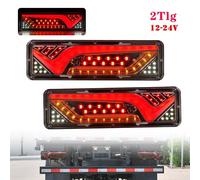 2x 57LED Anhänger Rücklicht Rückleuchten Set Anhänger Beleuchtung 12V 24V PKW