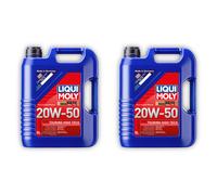 2x 5L LIQUI MOLY 1255 Motoröl Touring High Tech 20W-50 Motorenöl Motor Öl