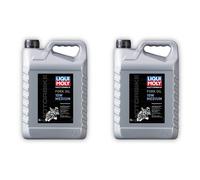 2x 5L LIQUI MOLY 1606 Motorbike Fork Oil 10W medium Motorrad Gabelöl Stoßdämpfer