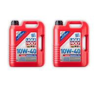 2x 5L LIQUI MOLY 4606 Motoröl Truck Nachfüll-Öl 10W-40 Kanister