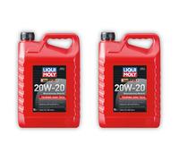 2x 5L LIQUI MOLY 6964 Motoröl Touring High Tech 20W-20 Kanister