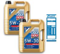 2x 5L Liqui Moly Longlife Motoröl 5W-30 ACEA C3 VW 504.00 507.00 BMW Longlife 04