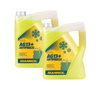 2x 5L Mannol Antifreeze Kühlmittel Kühlerfrostschutz AG13+ bis -40°C MN4014-5