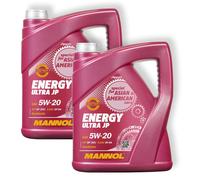 2x 5L Mannol Energy Ultra JP 5W-20 Motoröl passend für ACEA C5 FORD WSS-M2C948 MN7906-5