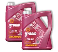 2x 5L Mannol Hybrid Motoröl SP 0W-16 API SP (RC) ILSAC GF-6B Motorenöl