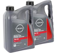 2x 5l Original Nissan Synthetic Technology Öl Motoröl 5w30 Passend Für Acea C4 08880-80845