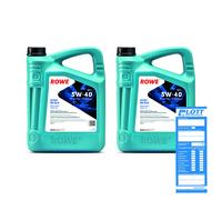 2x 5L ROWE Motoröl HIGHTEC SYNT RS DLS SAE 5W-40 20307-0050-99 20307-0050-99
