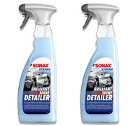 2x 750ml SONAX 02874000 XTREME Brilliant Shine Detailer Lackreiniger Lackpolitur