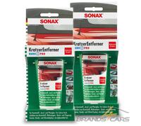 2x 75ml SONAX KRATZERENTFERNER KUNSTSTOFF NANOPRO KRATZER ENTFERNER POLITUR
