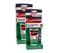 2x SONAX 03050000 KratzerEntferner Kunststoff NanoPro Politur Silikonfrei 75ml
