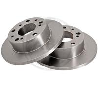 2x A.B.S. 15035 Bremsscheibe vorne für CITROËN PEUGEOT