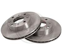 2x A.B.S. 15597 Bremsscheibe vorne für HONDA