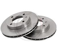 2x A.B.S. 15772 Bremsscheibe vorne für FORD