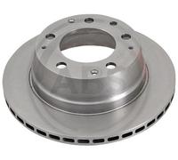 2x A.B.S. 15793 Bremsscheibe hinten für PORSCHE
