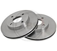 A.B.S. Bremsscheibe vorne rechts links belüftet 260mm für TVR PANTHER FORD 15812