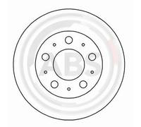 2x A.B.S. 15933 Bremsscheibe vorne für VOLVO