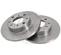 2x A.B.S. 15964 Bremsscheibe vorne für ROVER