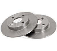 2x A.B.S. 15979 Bremsscheibe hinten für TOYOTA