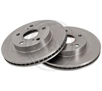 2x A.B.S. 16232 Bremsscheibe vorne für TOYOTA