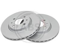 2x A.B.S. 16422 Bremsscheibe vorne für ALFA ROMEO CITROËN FIAT LANCIA PEUGEOT