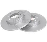2x A.B.S. 16609 Bremsscheibe hinten für MG