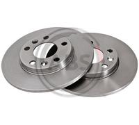 2x A.B.S. 16872 Bremsscheibe hinten für RENAULT