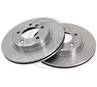 2x A.B.S. 17023 Bremsscheibe vorne für BMW