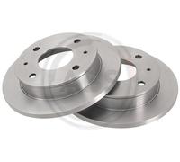 2x A.B.S. 17209 Bremsscheibe vorne für HYUNDAI