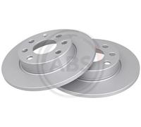 2x Bremsscheibe A.B.S. 17352 vorne für Opel Corsa C 1.0 1.2