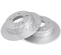 2x A.B.S. 17366 Bremsscheibe hinten für MERCEDES-BENZ