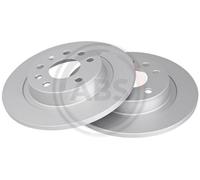 2x A.B.S. 17369 Bremsscheibe hinten für CADILLAC FIAT OPEL SAAB