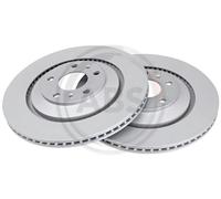 2x A.B.S. 17499 Bremsscheibe hinten für AUDI BENTLEY VW