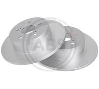 2x A.B.S. 17509 Bremsscheibe hinten für TOYOTA