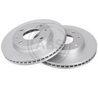 2x A.B.S. 17528 Bremsscheibe vorne für HYUNDAI