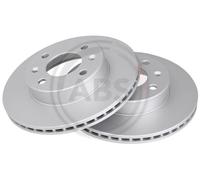 2x A.B.S. 17643 Bremsscheibe vorne für HYUNDAI KIA