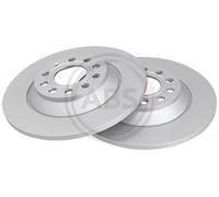 2x A.B.S. 17863 Bremsscheibe hinten für AUDI