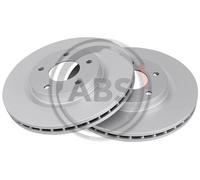 2x A.B.S. 17881 Bremsscheibe vorne für CHRYSLER CITROËN DODGE JEEP LANCIA