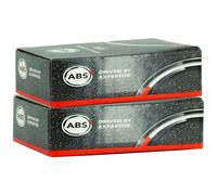 2x A.B.S. 17893 Bremsscheibe für PEUGEOT CITROËN DS