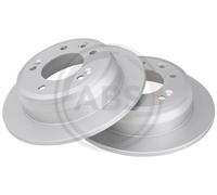 2x A.B.S. 17910 Bremsscheibe hinten für HYUNDAI KIA