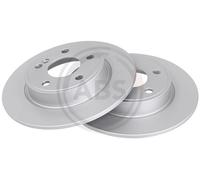 2x A.B.S. 18170 Bremsscheibe hinten für MERCEDES-BENZ