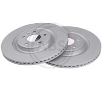 2x A.B.S. 18196 Bremsscheibe hinten für AUDI PORSCHE VW