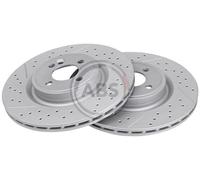 2x A.B.S. 18297 Bremsscheibe vorne für MINI