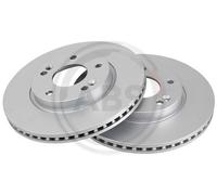 2x A.B.S. 18302 Bremsscheibe vorne für HYUNDAI KIA