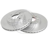 2x A.B.S. 18338 Bremsscheibe vorne für HYUNDAI KIA
