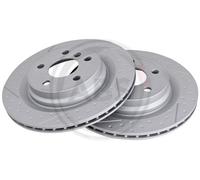 ABS All Brake Systems Bremsscheibe Hinterachse 18724 geschlitzt/gelocht Ø 300 mm 20 mm
