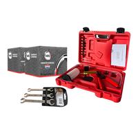 2x A.B.S. Bremssattel Hinten + Bremsenentlüftungs Satz für AUDI 80 B4 1.6-2.8