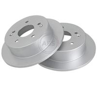 2x A.B.S. Bremsscheibe BESCHICHTET 18227 für SSANGYONG ACTYON KORANDO CK QJ VAN