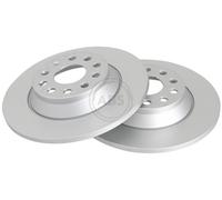 2x A.B.S. Bremsscheibe BESCHICHTET 18319 für Q3 5G1 8VM BRAKE VW BE1 GOLF AUDI 7