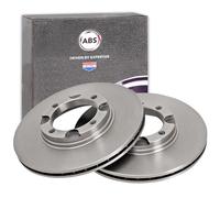 A.B.S. Bremsscheibe 16047 - belüftet 242 mm - vorne rechts/links - für Hyundai - 2x
