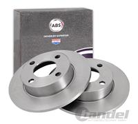 2x Bremsscheibe 16282
